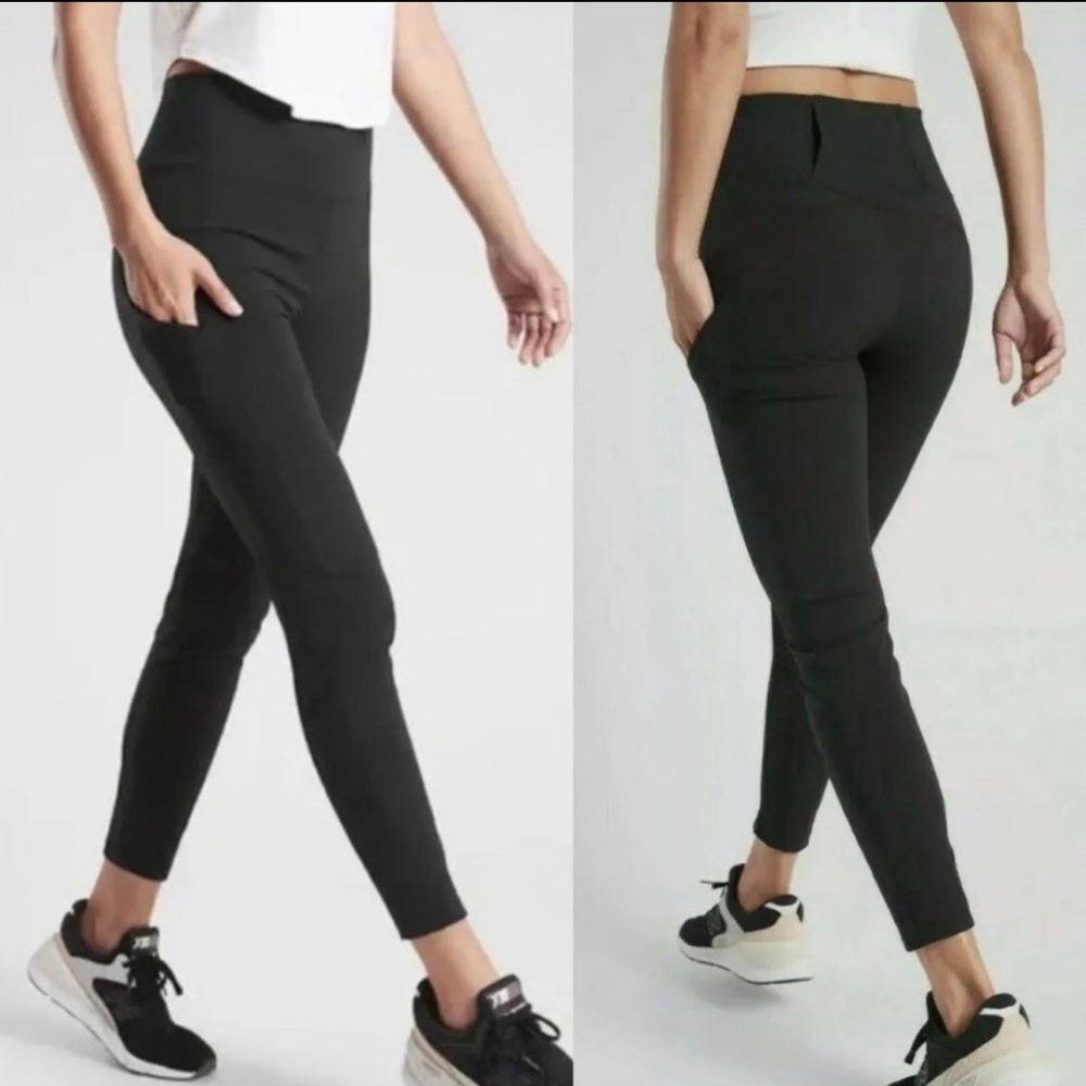 Athleta Trekkie Hybrid Crop Tight - 6
